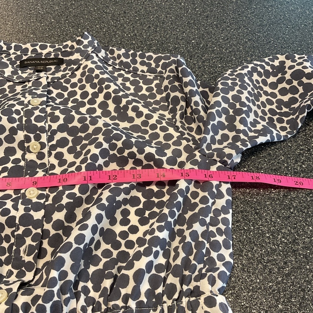 ❤️3/$15 Banana Republic Black and White Women Dress - Picture 2 of 7